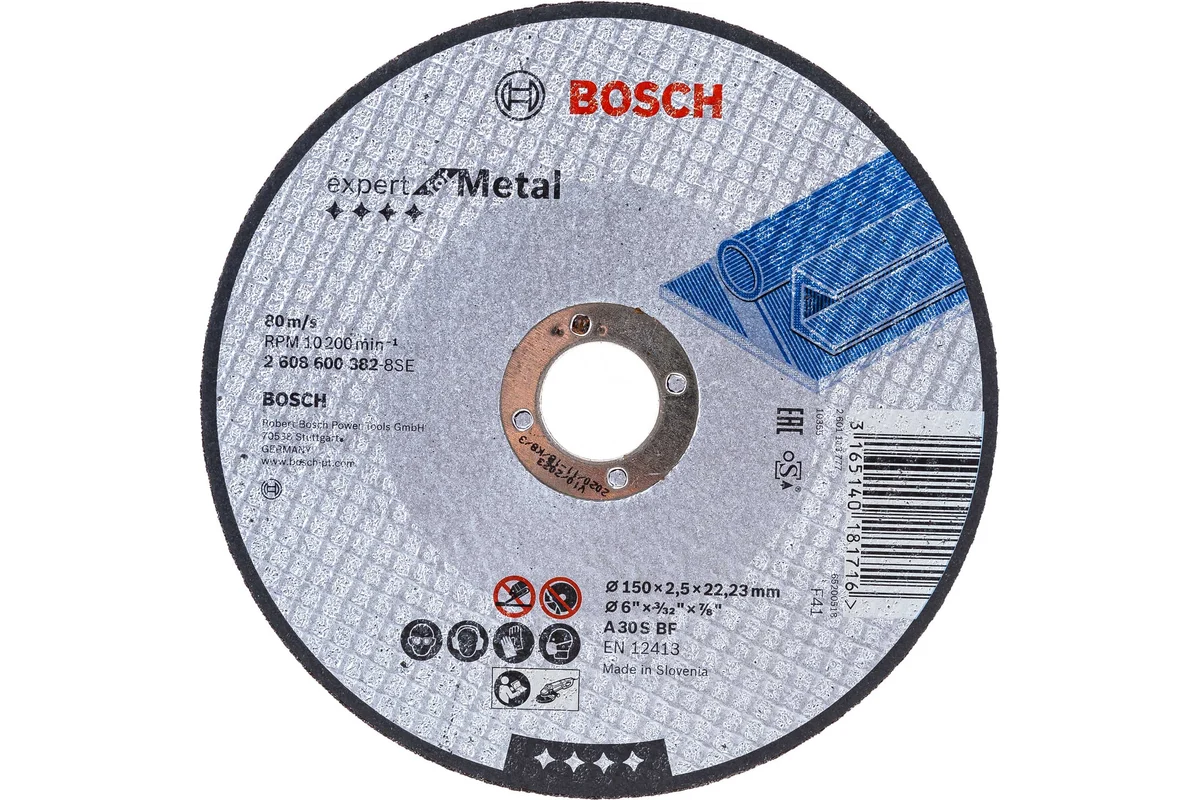 Отрезной диск Bosch 2.608.600.382