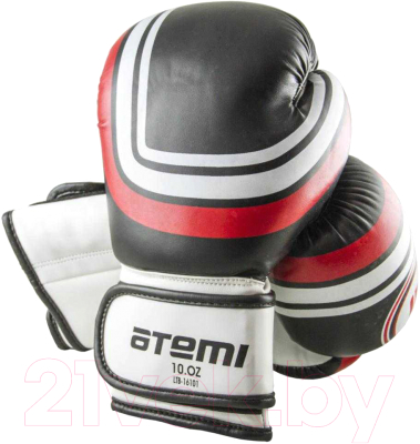 Боксерские перчатки Atemi LTB-16101 (10oz, S/M, черный)