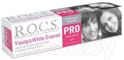 Зубная паста R.O.C.S. Pro Young & White Enamel (135г)