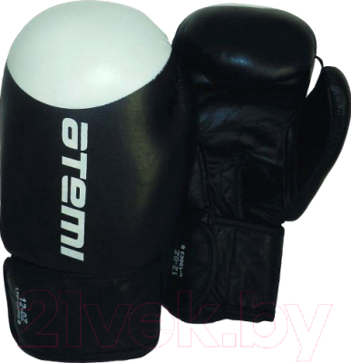 Боксерские перчатки Atemi LTB-19009 (8oz, черный/белый)