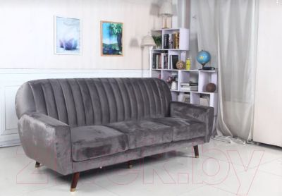 Комплект мягкой мебели Mio Tesoro Моцарт HLR (09 серый)