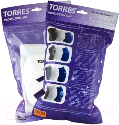 Наколенники защитные Torres PRL11019XS-02 (XS, черный)