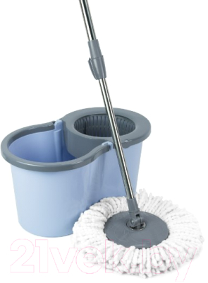 Набор для уборки Verde Spin Mop (голубой)