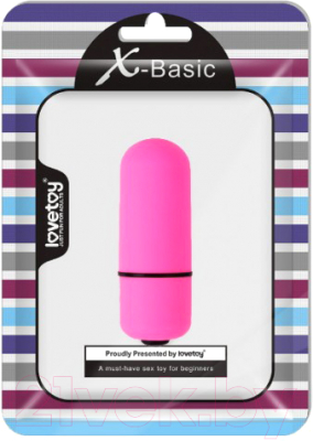 Виброяйцо LoveToy X-Basic Bullet Mini / BT-18Pink