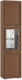 Шкаф-пенал с витриной Тэкс Ливорно ЛШ-5 (орех донской) - 