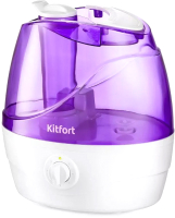 Ультразвуковой увлажнитель воздуха Kitfort KT-2834-1 (белый/фиолетовый) - 