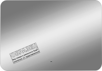 Зеркало Континент Burzhe Led 100x70 (МДФ с многофункциональной панелью, нейтральная подсветка) - 