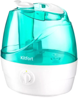 Ультразвуковой увлажнитель воздуха Kitfort KT-2834-3 (белый/бирюзовый) - 
