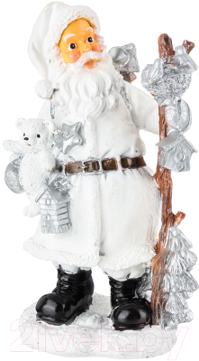 Статуэтка Lefard Дед Мороз с гнездом птичек / 169-635