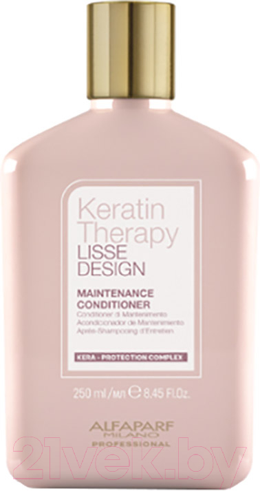 Кондиционер для волос Alfaparf Milano Lisse Design Keratin Therapy Гладкость ухаживающий / PF023348