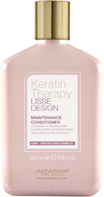 Кондиционер для волос Alfaparf Milano Lisse Design Keratin Therapy Гладкость ухаживающий / PF023348 (250мл)