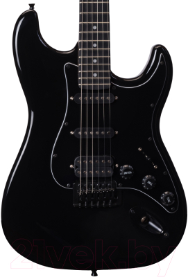 Электрогитара Rockdale Stars Black Limited Edition HSS BK / A121655 (черный)
