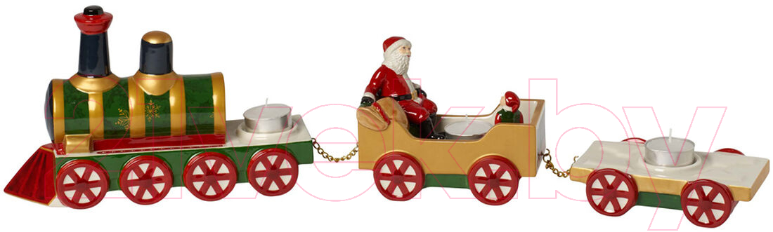 Подсвечник Villeroy & Boch Christmas Toys Memory. Рождественский экспресс / 14-8602-6521