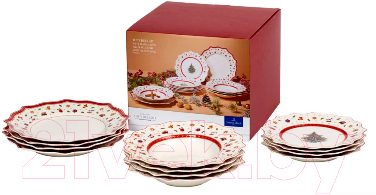 Набор тарелок Villeroy & Boch Toys Delight / 14-8585-8816