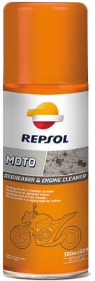 Очиститель двигателя Repsol Moto Degreaser & Engine Cleaner / 6101/R (300мл)