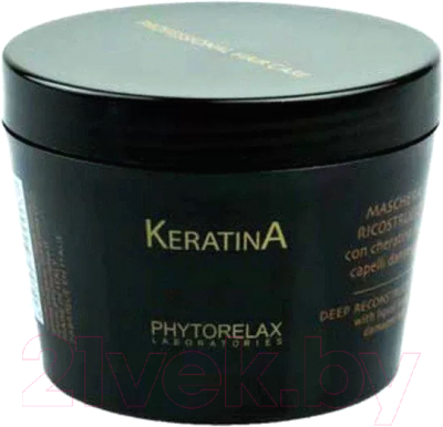 Маска для волос Phytorelax Keratin Repair Deep Reconstructor Mask Восстанавливающая (200мл)