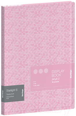 Папка для бумаг Berlingo Starlight S / DB4_30901 (розовый)
