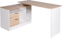 Письменный стол Мебель-Класс Имидж-3 (белый/дуб сонома) - 