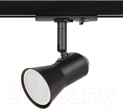 Трековый светильник ЭРА TR37-GU10 BK / Б0053304 (черный)