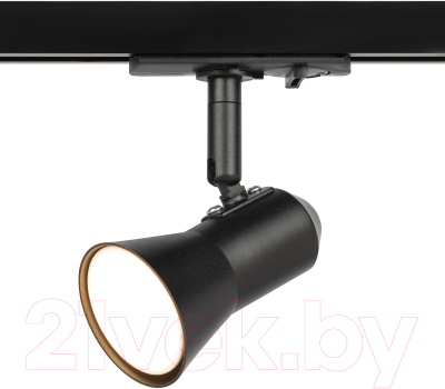 Трековый светильник ЭРА TR37-GU10 BK / Б0053304 (черный)
