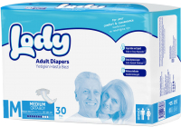 Подгузники для взрослых Lody Adult Diaper Medium (30шт) - 
