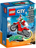 Конструктор инерционный Lego City Трюковой мотоцикл Отчаянной Скорпионессы / 60332 - 