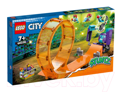 Конструктор Lego City Трюковая петля Сокрушительный шимпанзе / 60338