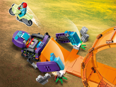 Конструктор Lego City Трюковая петля Сокрушительный шимпанзе / 60338