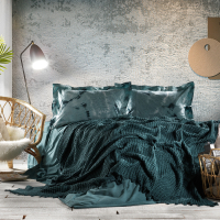 

Комплект постельного белья с покрывалом Zebra Casa, Loft пике Евро / PT 332v10