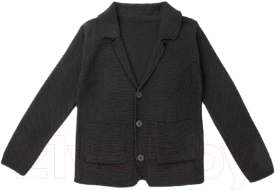 Жакет детский Amarobaby Pure Love School / AB-OD21-PLS2001/09-158 (черный, р-р 152-158)