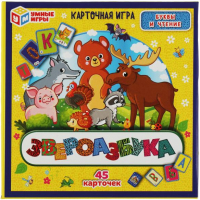 

Настольная игра Умные игры, Звероазбука. Мега Дубль / 4680107987457