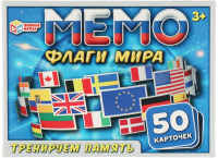 

Настольная игра Умные игры, Флаги мира. Мемо / 4650250529194