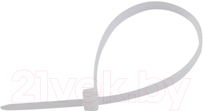 Изображение товара Стяжка для кабеля Park 007578 (100шт, белый)