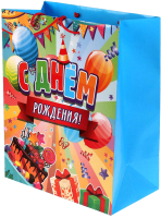 

Пакет подарочный Чудо праздник, С Днем Рождения / PL-81013-HB