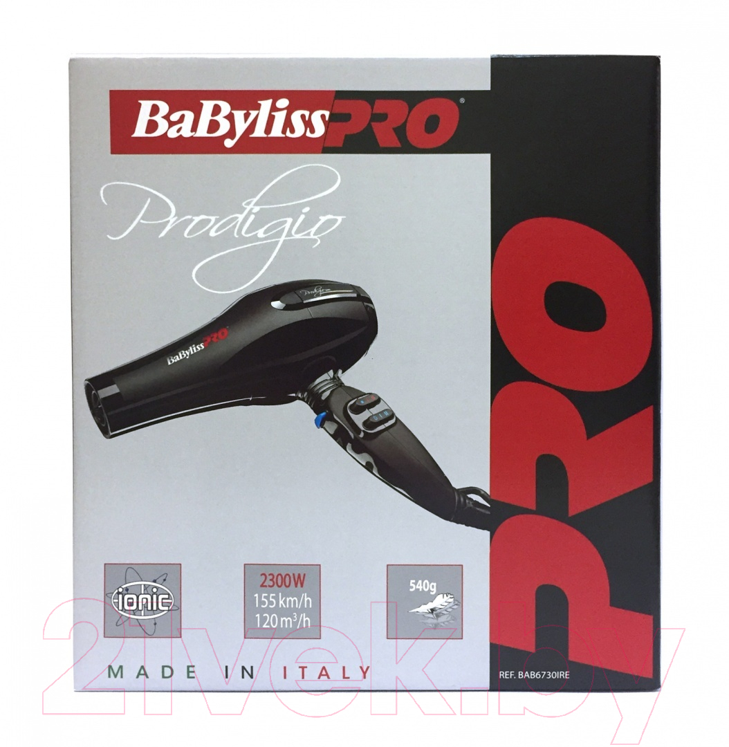 Профессиональный фен BaByliss Prodigio Ionic 6730-IRE