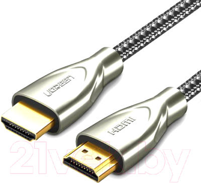 Кабель Ugreen Zinc Alloy Cable HD131 / 50109 (3м, серый)