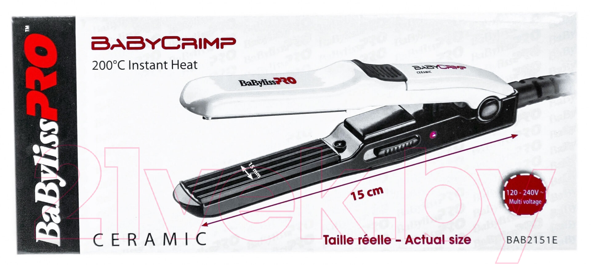 Щипцы гофре BaByliss Baby Crimp BAB2151E