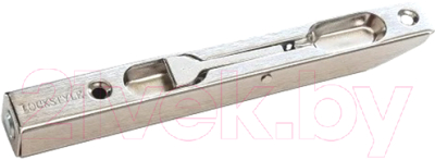 Шпингалет торцевой Lockstyle FB140 SN (матовый никель)