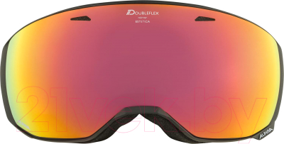 Маска горнолыжная Alpina Sports 2022-23 Estetica Q-Lite / 7246855-55 (черный/розовый матовый)