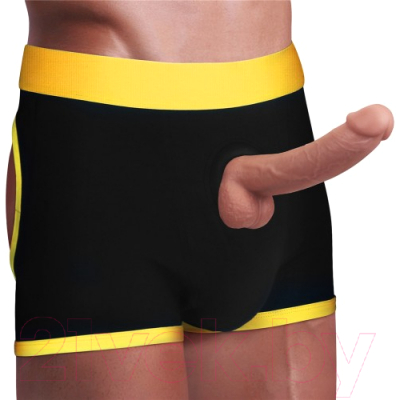 Трусы эротические LoveToy Horny Strapon Shorts / LV715025A (S)