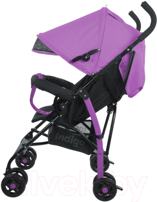 Детская прогулочная коляска INDIGO Bono (фиолетовый)