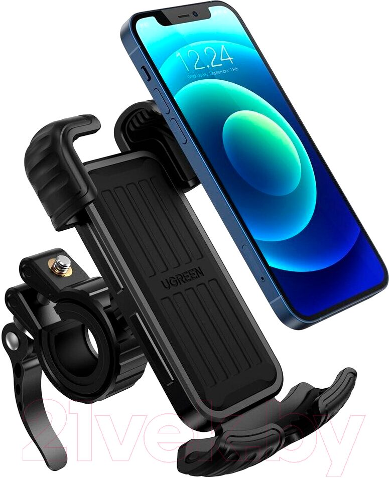 Держатель для смартфонов Ugreen Bike Phone Mount LP494 / 60548 (черный) — фото 2