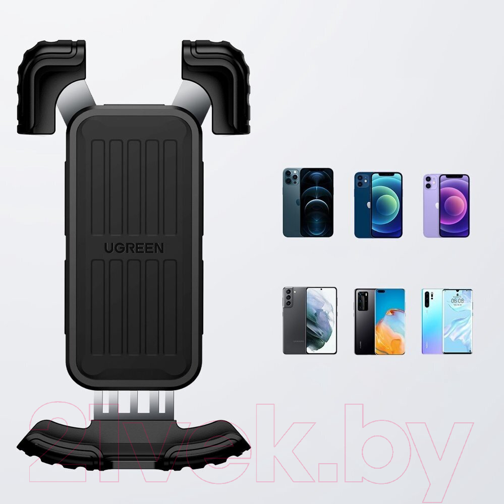 Держатель для смартфонов Ugreen Bike Phone Mount LP494 / 60548 (черный) — фото 4