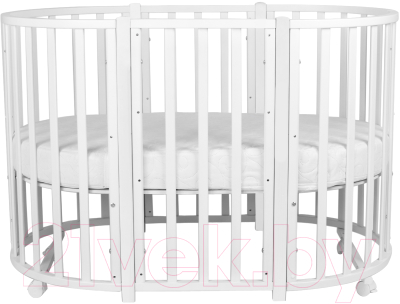 Детская кровать-трансформер INDIGO Born 7 в 1 (белый)