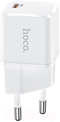 Зарядное устройство сетевое Hoco N10 (белый)