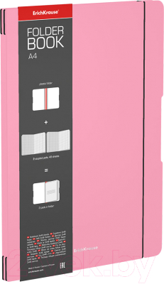 Тетрадь Erich Krause FolderBook Pastel / 56121 (розовый)