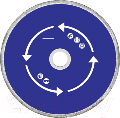 Отрезной диск алмазный MOS Для кафеля 125x1.9x5.0x22.2мм / 37202М