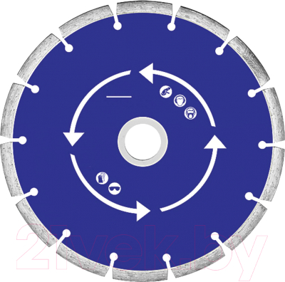 Отрезной диск алмазный MOS Сегментный 125x1.9x7.0x22.2мм / 37212М