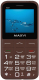 Миниатюра изображения товара Мобильный телефон Maxvi B231 (коричневый)