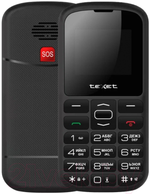 Мобильный телефон Texet TM-B316 (черный)